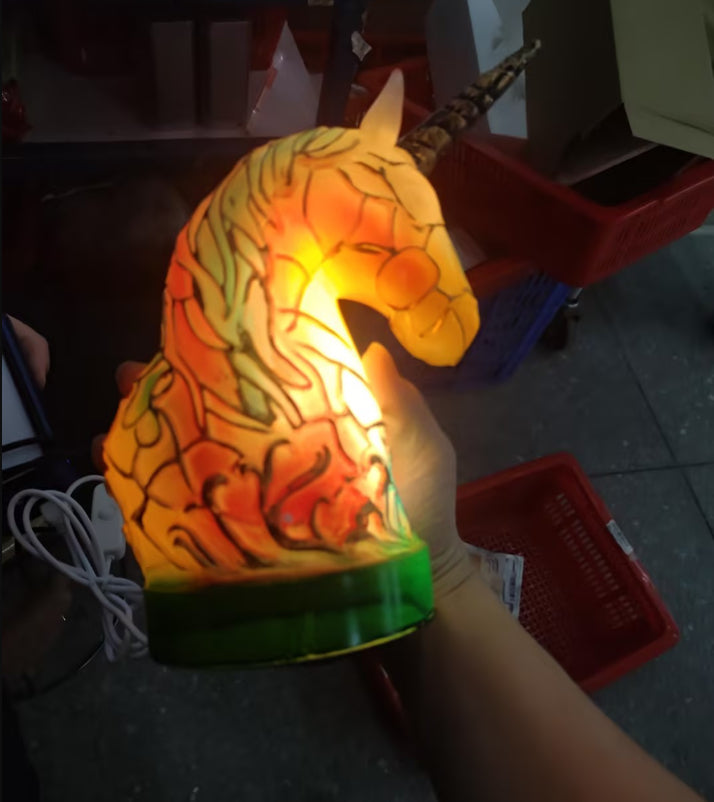 3D Colored Animal Light Desk Lamp Animal Series Decorative Night Light Animal Elephant Owl Cat Vintage Table Lamp Home Decoration