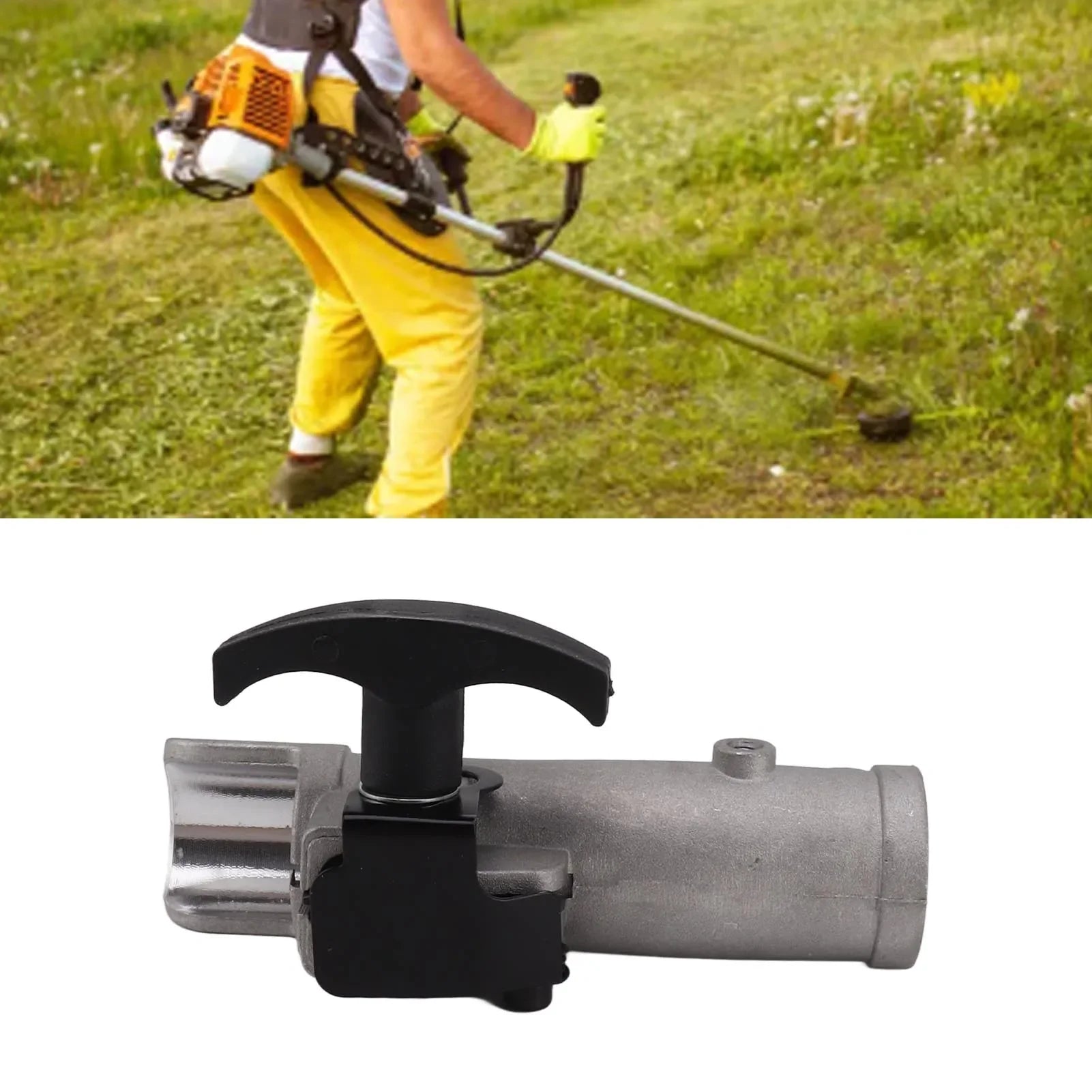 7 Spline 26mm Strimmer Trimmer Brush Cutter Shaft Connector Join Clamp Garden Tool Parts Grass Trimmer Connector Clamp