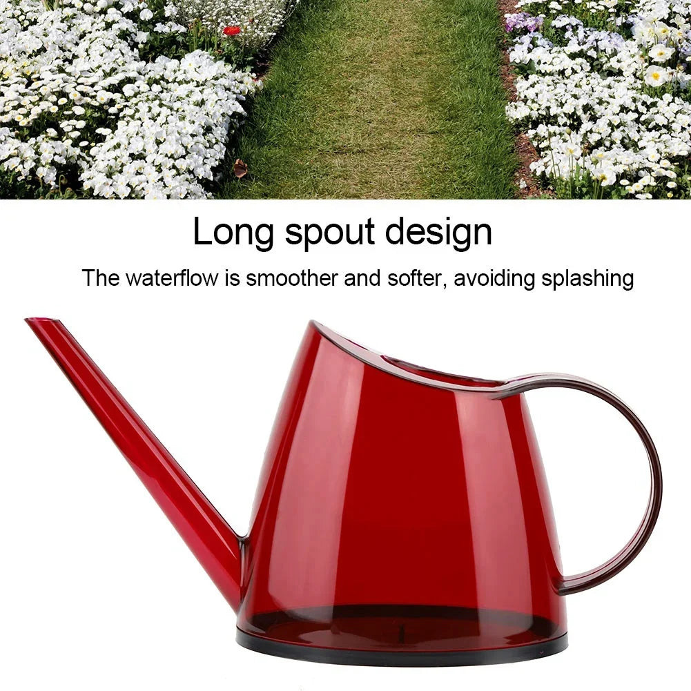 1.4L Watering Can Long Mouth Flower Sprayer Plants Watering Pot Succulent Shower Water Cans Garden Resin Sprinkler Kettle