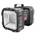 XHP100 Super Bright LED Touch Light Searchlight Double Head Flashlight USB Rechargeable Portable Outdoor Emergency Lights