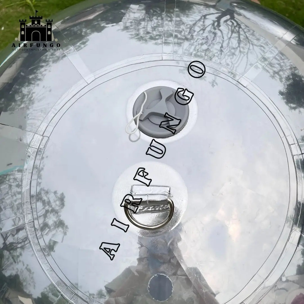 Airfungo Big Inflatable Mirror Balls INFLATABLE MIRROR BALL/SPHERE KIT (INCLUDES PUMP) - 4 SIZES / 6 PIECE KIT Customization
