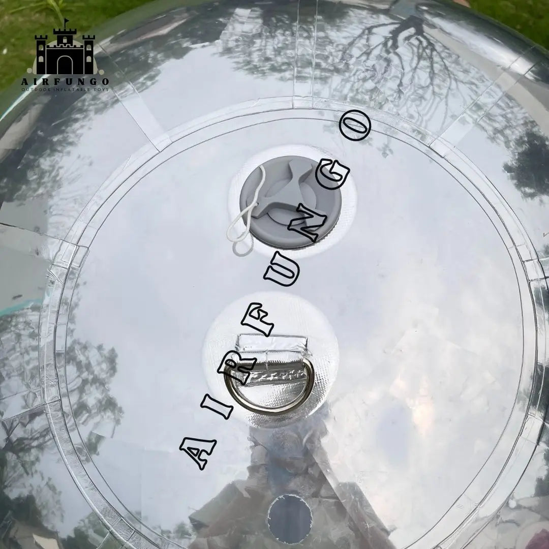 Airfungo Big Inflatable Mirror Balls INFLATABLE MIRROR BALL/SPHERE KIT (INCLUDES PUMP) - 4 SIZES / 6 PIECE KIT Customization