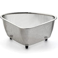 1 Piece Stainless Steel Sink Strainer Basket for Sink Colander In-Sink Mesh Colander Strainer Basket Triangle Sink Drainer YY133