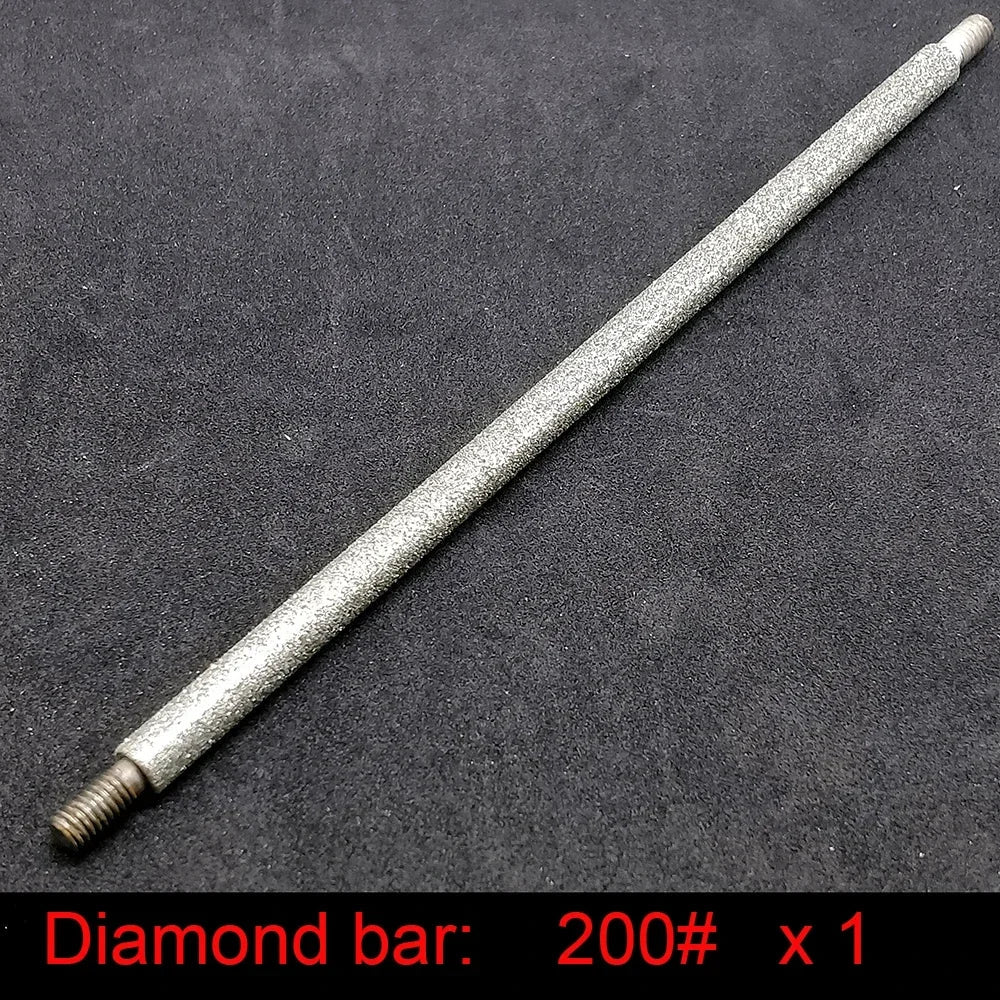 80-3000# 6mm Cylinder Diamond Stone Sharpening Bar Whetstone Match for Ruixin Sharpener Serrated Knife Scimitar Knife Grinding