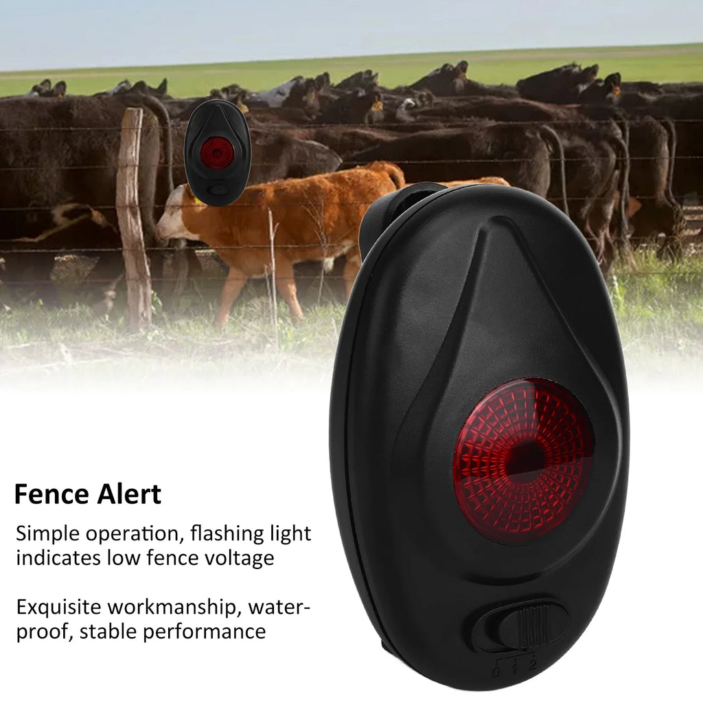 Farm Fence Alert Electric Fence Alert Fence Voltage Alert Fence Voltage Alert Fault Finder for Outdoor Cattle Farm Fence Alert