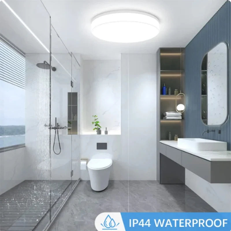Ultra-thin Round LED Light Ceiling Lamp for Bedroom kitchen Bathroom 48W 36W 24W 18W Ceiling Light Indoor Lighting