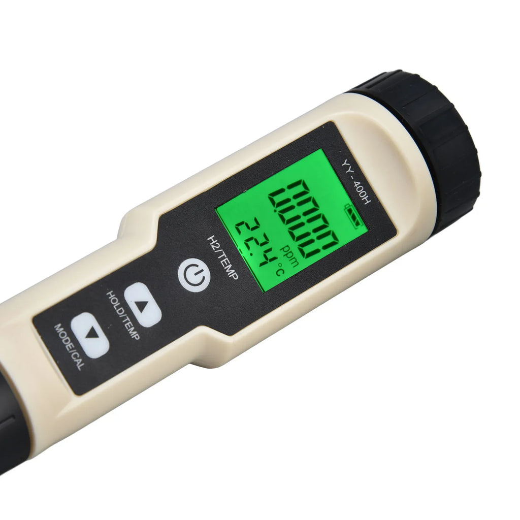 Hydrogen Test Pen High Sensitivity Backlit LCD Design Digital Hydrogen Meter for Aquariums Gardening Laboratories