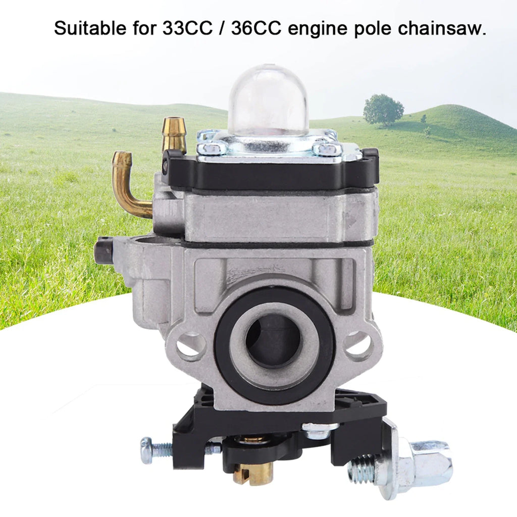 Carburetor Carb for 33 36 Engine Pole Chainsaw Hedge Trimmer Replacement Carburetor for Trimmer Carburetor for Chainsaw