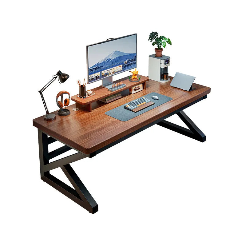 80-140cm solid wood computer table desktop office desk gaming table simple student desk furniture home bedroom
