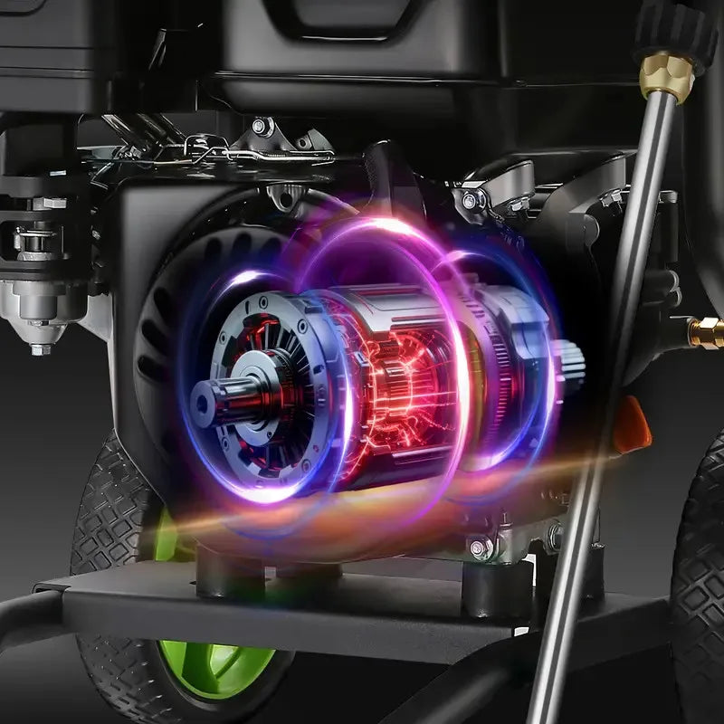 4200PSI Pressure Washer 4.0GPM 209CC Gas Power Washer 25ft Hose &4 Nozzles