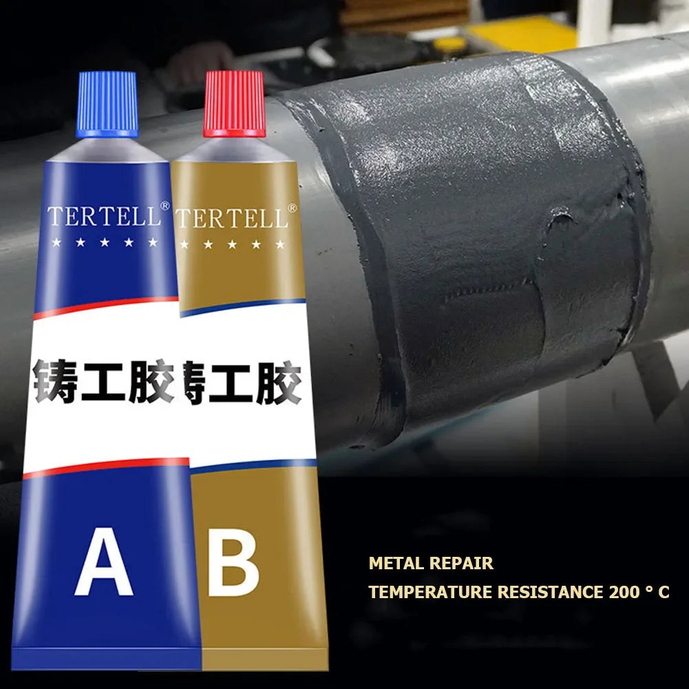2pcs Bonding Sealant Extrusion Heat Resistant Glue Liquid Weld Aging Resistance Multi-function for Hard Plastics and Ceramics