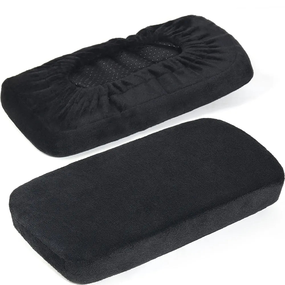 1 pair of ergonomic memory foam office chair armrests, comfortable game chair armrests for elbow and forearm decompression