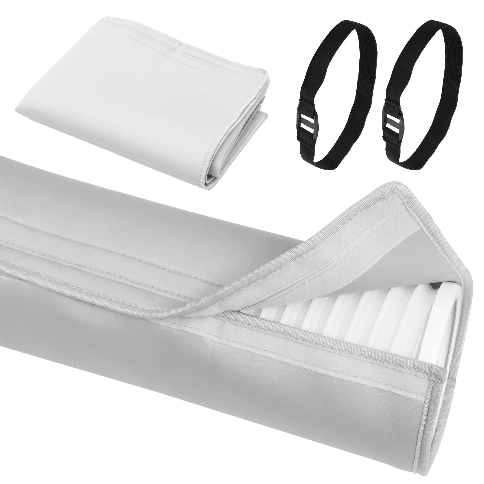 Air Conditioner Hose Protection Cover Insulated AC Hose Duct Vent Cover Easy Installation for Most 5inch to 5.9inch Exhaust Hose