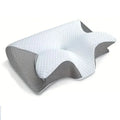 Butterfly Shape Slow Rebound Pillow Memory Foam Cervical Pillow Ergonomic Contour Orthopedic Pillow Neck Pain Support Pillows